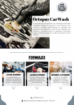 Service lavage automobile entre particuliers