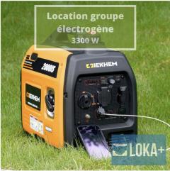 Location groupe electrogene entre particuliers