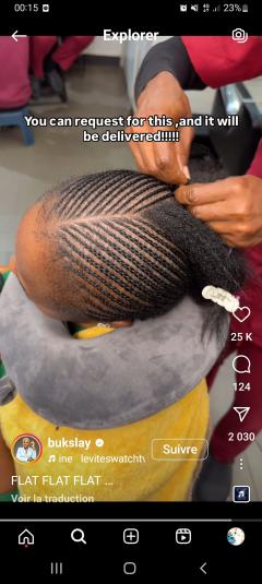 Service tresses africaines entre particuliers