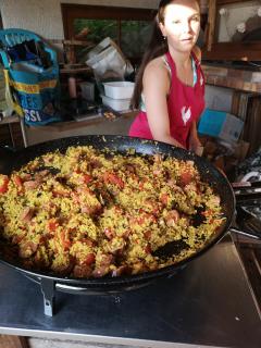 Location plat a paella entre particuliers