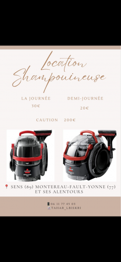 Location shampouineuse entre particuliers