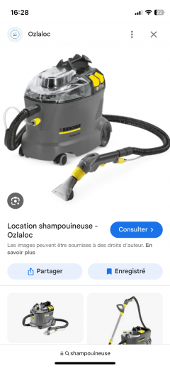 Location shampouineuse entre particuliers