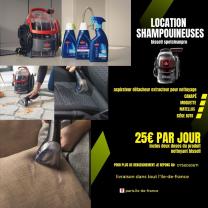 Location shampouineuse entre particuliers