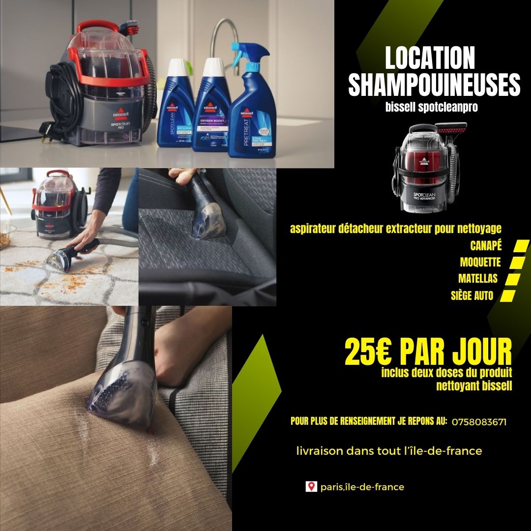 Location shampouineuse 94 entre particuliers