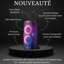 Location enceinte entre particuliers