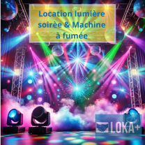 Location jeux de lumieres entre particuliers