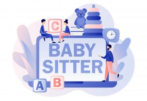 Service babysitter entre particuliers